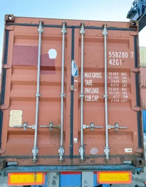 Gebrauchter Schiffscontainer 40’CW, 558 280-7